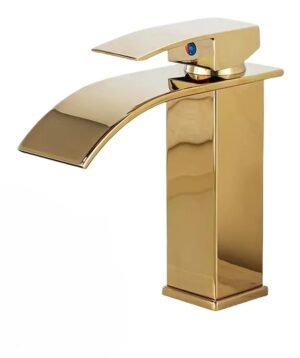D_NQ_NP_2X_855865-CBT74078630086_012024-F-llaves-mezcladoras-lavabo-dorado-para-bano-de-cascada-yesop Monomando Cascada bajo, dorado | Acero Inoxidable