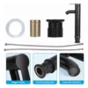 D_NQ_NP_2X_939324-MLU70488092646_072023-F Monomando cilíndrico alto, negro| Acero Inoxidable