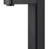 Monomando Alto para Lavabo, Negro| Acero Inoxidable